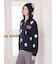 【UNISEX】エアリーモコカレッジスタージャガードパーカ