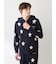 【UNISEX】エアリーモコカレッジスタージャガードパーカ