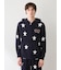 【UNISEX】エアリーモコカレッジスタージャガードパーカ