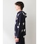 【UNISEX】エアリーモコカレッジスタージャガードパーカ