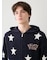 【UNISEX】エアリーモコカレッジスタージャガードパーカ