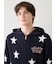 【UNISEX】エアリーモコカレッジスタージャガードパーカ