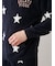 【UNISEX】エアリーモコカレッジスタージャガードパーカ