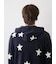 【UNISEX】エアリーモコカレッジスタージャガードパーカ
