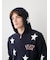 【UNISEX】エアリーモコカレッジスタージャガードパーカ