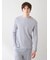 【HOMME】ワッフルボーダーロンT