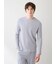 【HOMME】ワッフルボーダーロンT