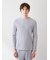 【HOMME】ワッフルボーダーロンT