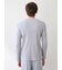 【HOMME】ワッフルボーダーロンT