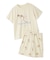 【JUNIOR】【接触冷感】【UVカット】お散歩ドッグワンポイントTシャツ&ショートパンツセット