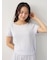 【接触冷感】レーヨンギャザーTシャツ