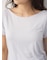 【接触冷感】レーヨンギャザーTシャツ