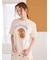 アニマルブレッドワンポイントTシャツ