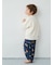 【KIDS】【抗菌防臭】ヒーローベア柄ロングパンツ