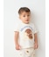 【BABY】アニマルブレッドワンポイントTシャツ