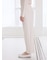 【接触冷感】【UVカット】フレンチレーヨンロゴロングパンツ