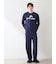 【HOMME】【抗菌防臭】インレイジェラートロゴロングパンツ