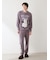 【HALLOWEEN】【HOMME】ナイトパレードDOGSジャガードロングパンツ