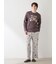 【HALLOWEEN】【HOMME】ナイトパレードDOGS柄ロングパンツ