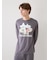 【HOMME】スペースシップワンポイントロンT