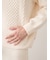 【HOMME】エアリーモコケーブルプルオーバー