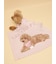 【CAT&DOG】ベビモコトイプードル柄ブランケット