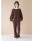 ベロアモールロングパンツ
