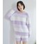 ジェラート3ボーダープルオーバー&ショートパンツセット