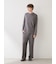 【HOMME】スノーモックネックロンT