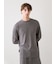 【HOMME】スノーモックネックロンT