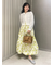 タックバルーンタフタスカート