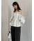 4wayペプラムブラウス