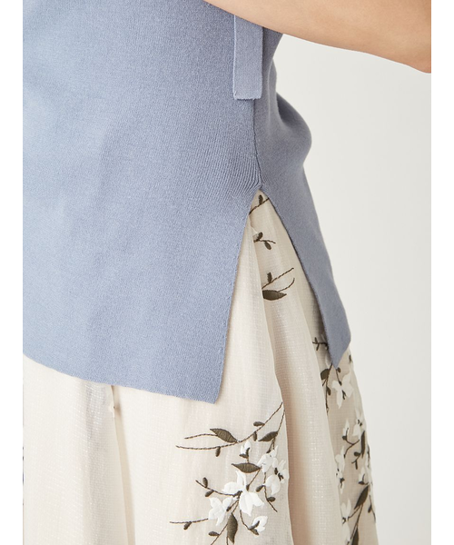 FRAY I.D（フレイ アイディー）アシメネックドレープニットブラック FRAY I.D｜アシメネックドレープニット | Rakuten Fashion(楽天