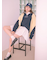 ボーイフレンドシャツミニワンピース