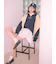 ボーイフレンドシャツミニワンピース