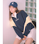 ボーイフレンドシャツミニワンピース