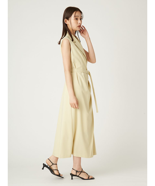 FRAY I.D ドレープテーラードジレワンピース [フレイ アイディー