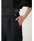 ハイウエストバックルデニムパンツ