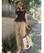 バケーションロゴトートバッグ