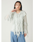 シアーラッフルブラウス
