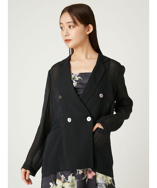 シアーテーラードジャケット｜フレイアイディーの通販｜&mall