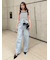 ハイウエストワイドデニムパンツ