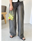 ハイウエストワイドデニムパンツ