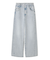 ハイウエストワイドデニムパンツ