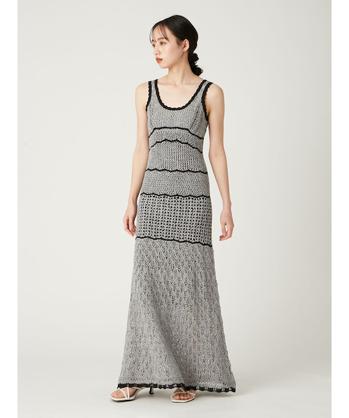 スナイデル　レースアップ2wayニットタンクドレス レースアップ2wayニットタンクドレス（ドレス）｜FRAY I.D（フレイ