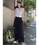 【FRAY I.D｜Dickies】ツータックワイドツイルパンツ