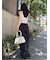 【FRAY I.D｜Dickies】ツータックワイドツイルパンツ