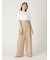 【FRAY I.D｜Dickies】ツータックワイドツイルパンツ