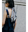 【FRAY I.D｜Dickies】チュールコンビジャンパードレス