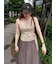 【FRAY I.D｜Dickies】チュールコンビジャンパードレス